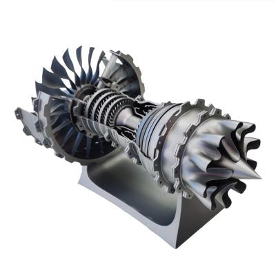 China Auto-motorcycle OEM industrial SLM CNC aluminum fast prototype 3d printing metal for Aircraft engine model for sale