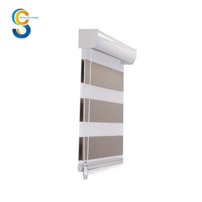 China Zebra Fabric Turkey Window Bracket Sheer Window Bracket Auto Home Manual Roller Blinds for sale