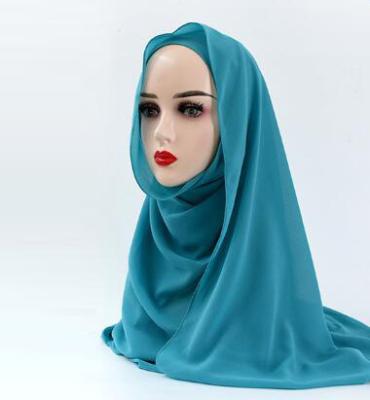 China 2021 Fashion Cheap Custom Made African Women Ladies Fashion African Shawl Muslim borong tudung tudung woman shawl Large for sale