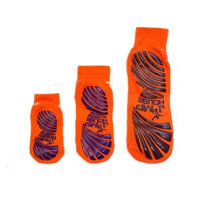 China Non Slip Anti Slip Socks Anti Slip Non Slip Trampoline Trampoline Socks Anti Skid Park Grip Kid Custom Sock in Royal Blue for sale