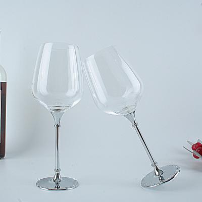 China Fancy crystal wine glass drinking glass red wine glass giant custom made glassware/stemware maker for sale