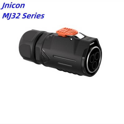 China Power Jnicon IP67 Wire Male Female Cable MJ32 Outdoor energy storage power supply Connector 2Pin Waterproof Connector for sale