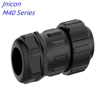 China Power Customized Nylon Cable Ip67 Plastic Waterproof Wire Connector M40 connector for photovoltaic panel use for sale