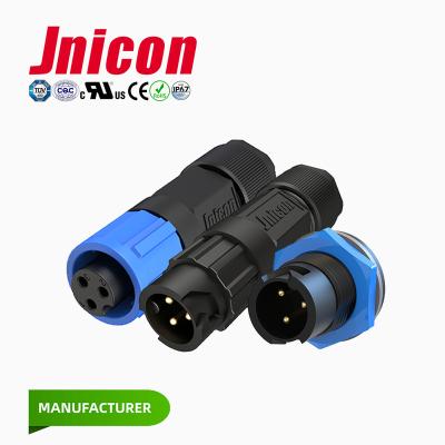 China Automotive M12 Self Locking Male Female Socket Connector M 12 Waterproof 2 3 4 5 Pin Wire Connector for sale