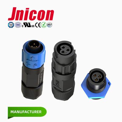 China Automotive Competitive Price IP67 Circular Panel Mount Power Connectors M12 7A 300V for sale