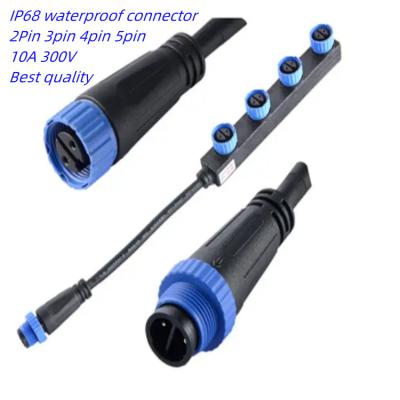 China Automotive Hot sell M8 M16 M15 electric plug waterproof 2 3 4 5 pin M12 cable connector for LED lighting led screen for sale