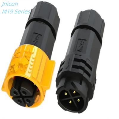 China Automotive High Quality Wholesale Price M19 IP68 Waterproof Connector screw locking 2 3 4 5 8 16 18 Pin for sale