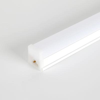 China Supermarke T5 4ft Tube Light Plastic Square Shape White Color 1.2m 18 Watt LED Tube Light for sale