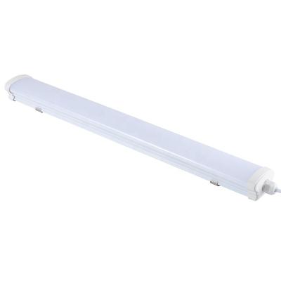 China High quality good selling IP65 sports stadiums 27w 54w 65w led batten tri-proof light waterproof led tube for sale