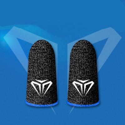 China Touch Buttons 2pcs Breathable Finger Cover Gaming Finger Sleeve For Controller Pubg Sweat Proof Non-scratch Touch Screen Gaming Thumb Gloves for sale