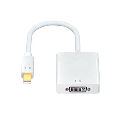 China Wholesale Full HD 1080P Gold Plated Mini DisplayPort COMPUTER DP DVI Converter to Mini to DVI Cable for MacBook Air Monitor and Projector for sale