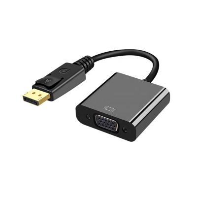 China COMPUTER DisplayPort to VGA Adapter Cable DP to VGA Male to Female Converter Compatible with Computer, Desktop, Laptop, PC, Monitor for sale