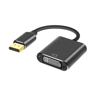 China COMPUTER Factory Price Support 1080P Display Port Male To DVI Adapter Cable Displayport Female Active DP To DVI Converter for sale