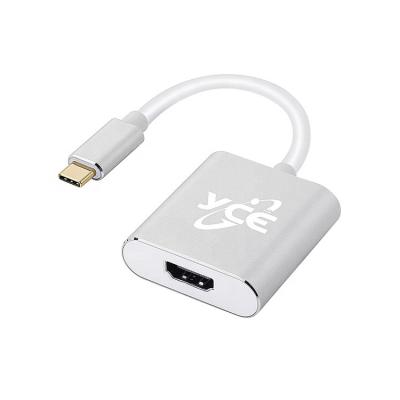 China Mobile Devices .desk HD Computer Quality 4K 30HZ Type C to HD Cable Type C Adapter USB Type C Male to HD Female Adapter Gold Plated for sale