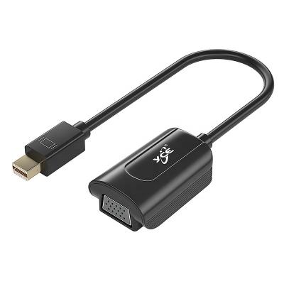 China Newest Mini 2022 COMPUTER Vision Displayport Male to VGA Female Adapter in Black for PS4 Computer DP to VGA for sale