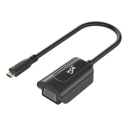 China Cheap Price High Quality 1080P HD LAPTOP Mic To VGA Adapter Male To Female Audio Video HD Adapter Cablector for sale