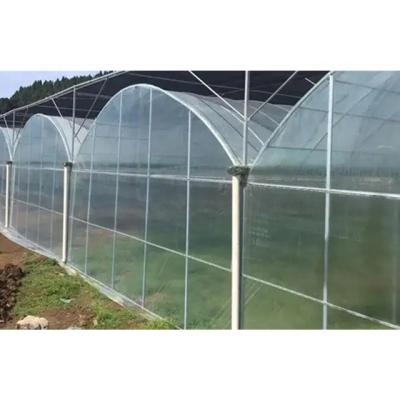 China Stable Structure Easily Assembled Stable Agricultural Multi Span Film Structure Easy Installation Solar Passive Greenhouse for sale