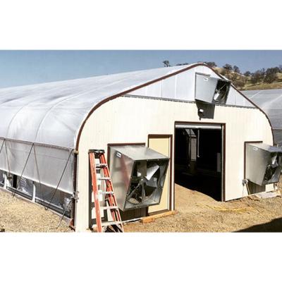 China Stable Structure Easily Assembled Lightweight Agricultural Deprivation Blackout Greenhouses Tunnel For Sale for sale