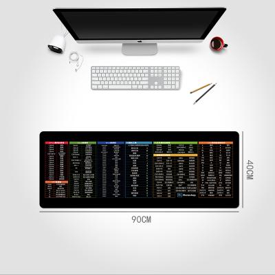 China HOT Sublimation Gaming Mouse Pad With Hot Keys Pad For Desk for sale