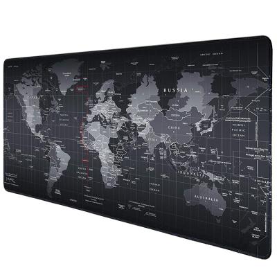 China Large Eco Friendly Gaming Mouse Pad Thick Extended Mousepad Desk Pad With Smooth Fabric For Work And Game for sale