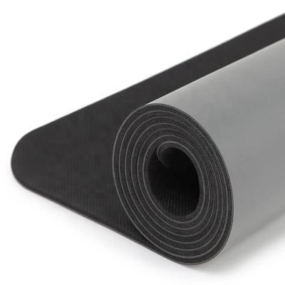 China Custom High Quality Eco Friendly Free Sample Rubber And PU Yoga Mat Eco Friendly for sale