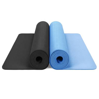 China Custom Printed Eco-friendly Yoga Exercise Waterproof Custom Printed Anti-fatigue Tape Yoga Mat Mat for sale