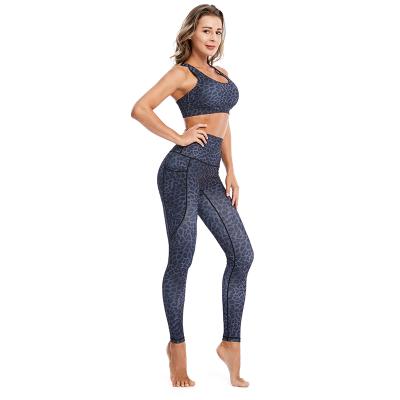 China QUICK DRY Printed Yoga Pants 2021 New Logo Women High Waist Fitness Arm Warmers Gym Wear Women Leggings QUICK DRY Printed Suit for sale