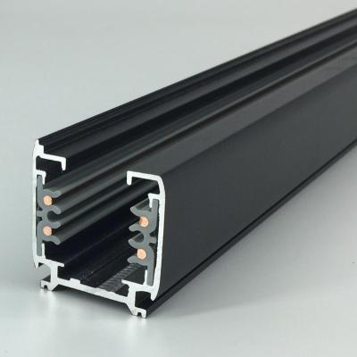 China Retail store 2 3m 3 wire 4 wire 3phase 1m 2m led track rail 16A AC85-350V track line for sale