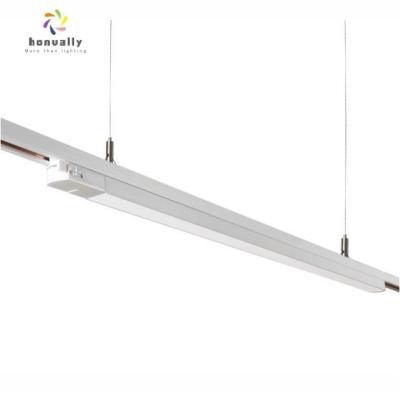 China 100-277V 100LM/W 10W 20W 30W 40W Indoor LED Track Energy Saving Supermarket Office Retail Store Lighting Linear Tracklight for sale