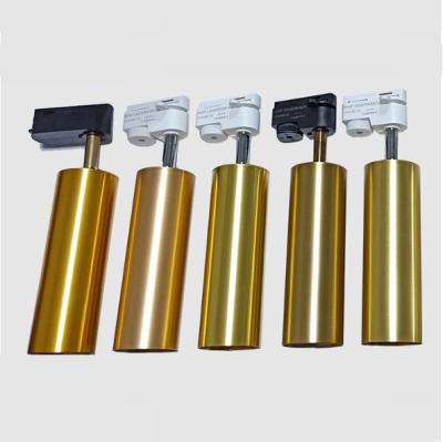 China Retail Store Housing Color Can Be Customized Silver Gold Bronze Industrial Led Track Lighting for sale