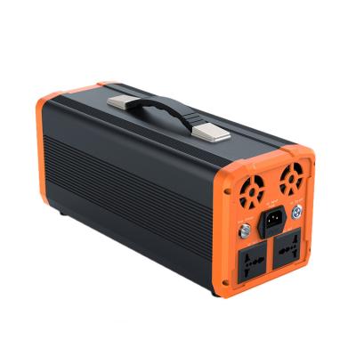 China Waterproof 500W Type C 12v Lithium Battery Portable Power Station With Solar Charger for sale