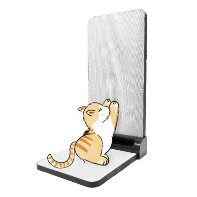 China Cats Love It L Shaped Corner Wall Mounted Cat Scratching Post for Multi Cat Rest for sale