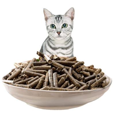 China Activated Carbon Pine Wood Cat Litter No Chemical Adhesive Gray Color for Pet Supplies for sale