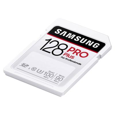 China Original Samsung DSLR PRO Plus Normal SDXC C10 R100mb/s Ush-1 SD Car 128gb 256gb Class10 Memory Card Support Camera for sale