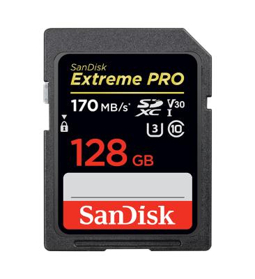 China SanDisk Storage Card 128gb 64gb 32gb 16gb 256gb Memory Card Uhs-i Class 633x 10 Extreme High Speed ​​170mb/s V30 Phone/MP4 Camera/Microphone/Speaker/Mobile Pro For Camera for sale