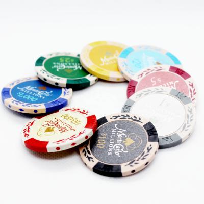 China High Quality Professional Home Casino Style Poker Chips (14.5g) for sale