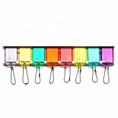 China USA Key Indicator Holder With Key Indicators In 8 Colors Matching Wall Mounted Key Holder White for sale