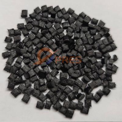 China Conductive PPS CF30 Carbon Fiber Granules Plastic Raw Material Custom for sale