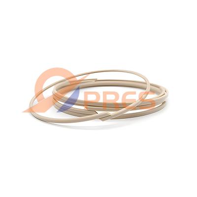 China Natural Color Polyetheretherketone Peek Backup  Rings Customized for sale