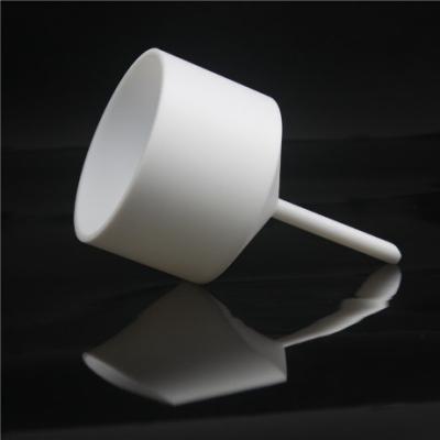 China Pure White PTFE Funnels Corrosion Resistance Anti Pollution And Insulation zu verkaufen