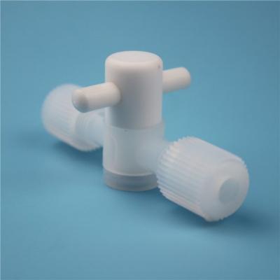 China Insulation PFA Polytetrafluoroethylene Valves Fittings With Corrosion Resistance Anti Pollution zu verkaufen