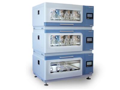 China Refrigerated Stackable Incubator Shaker For Laboratory LCD Display 30-300rpm for sale