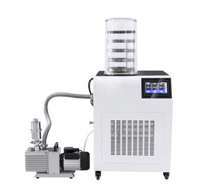 China Small Laboratory Freeze Dryer Machine Sample Preparation 1300W for sale