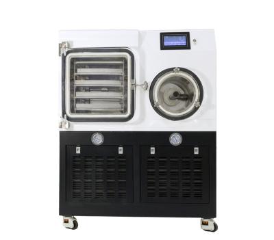 China 0.5m2 Lab Scale Freeze Dryer Freeze Dry Machine Silicone Oil Heating for sale