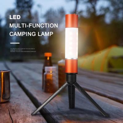 China Zoomable Led Flashlight LED Warm Light Rechargeable Magnet Mini Zoom Camping Light for sale