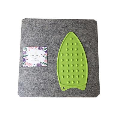 China Luxuy China Supplier New Zealand Wool Ironing Mat Wool Pressing Mat Ironing Pad for sale