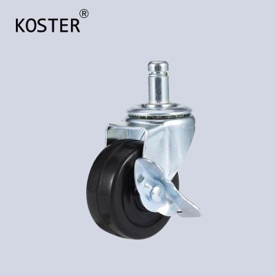 China Furniture Casters Wheels 2 Inch /4 Inch Pl Caster Wheel with Brake Heavy Duty Caster for sale