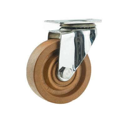 China 103mm/128mm/155mm Installation Height Caster Wheels for Heavy Duty Industrial Scaffolding for sale