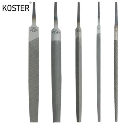 China 6PCS Round Carbon Steel File Set with Plastic Carrying Case and Customization Round for sale