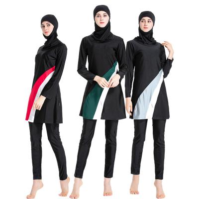 China Plus Size Muslim Swimwear Islamic Swimwear For Women Hijab Swimwear Full Cover Muslim Swimwear Beach Wear Swimwear for sale